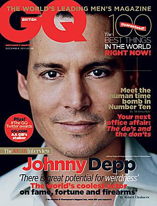 GQ Magazine, December 2011